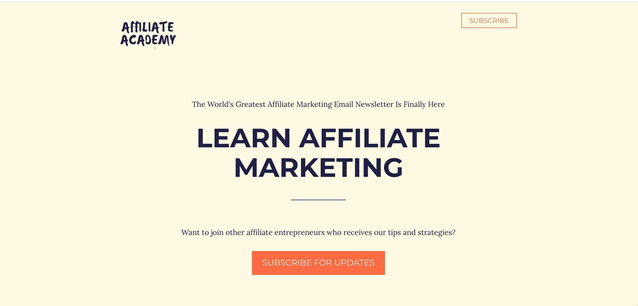 Affiliate Grand Slam - Affiliate Academy