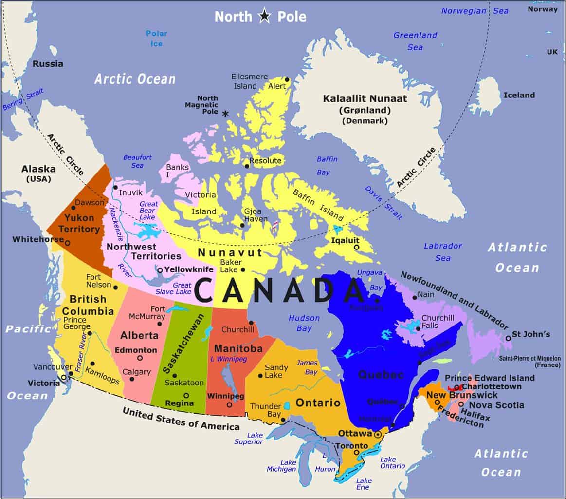 Canada Map