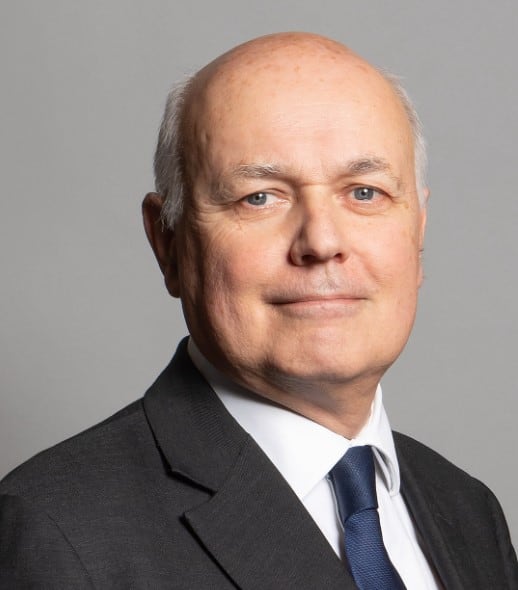 Former Tory leader Sir Iain Duncan Smith