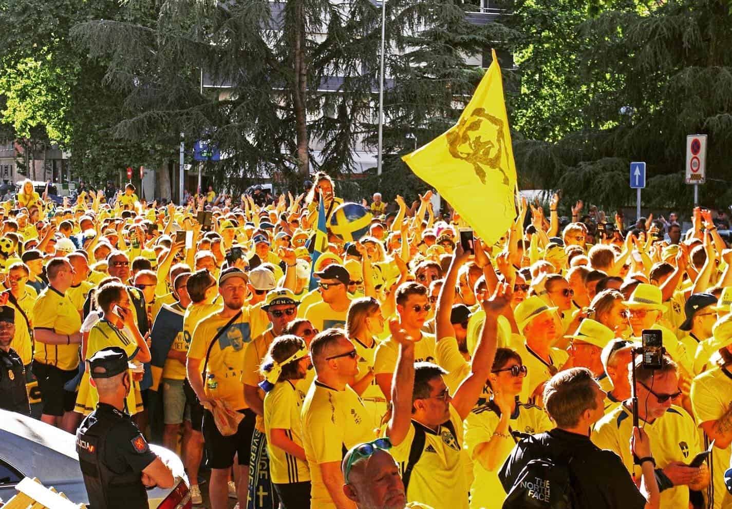 Gula Väggen supporters