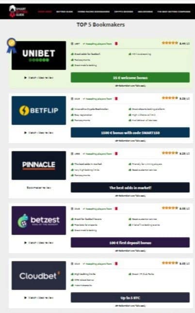 Affiliate Grand Slam - SmartBettingGuide